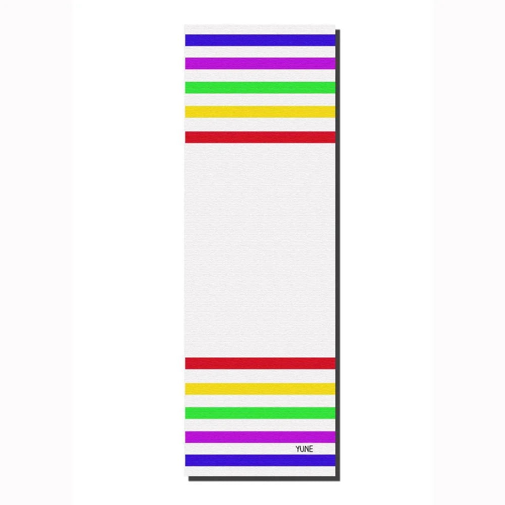 Yoga Mat | 6mm Thick | White | Non-Slip | Eco Friendly | Yune Yoga | DY66 - Yune Yoga