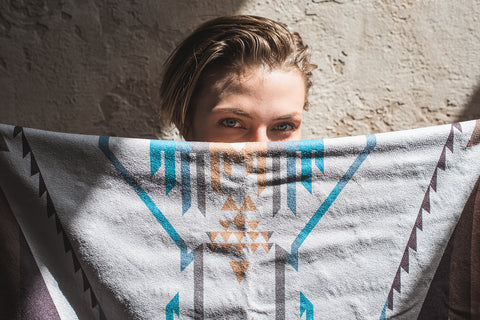 how to use a yoga towel