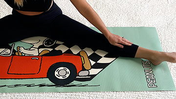 printed yoga mat