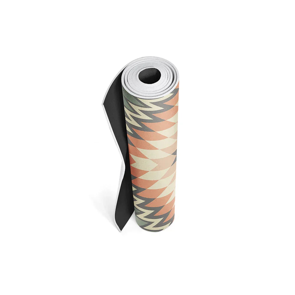 Yoga Mat | 6mm Thick | Yellow | Non-Slip | Eco Friendly | Yune Yoga | Red Rocks Morning Dew - Yune Yoga