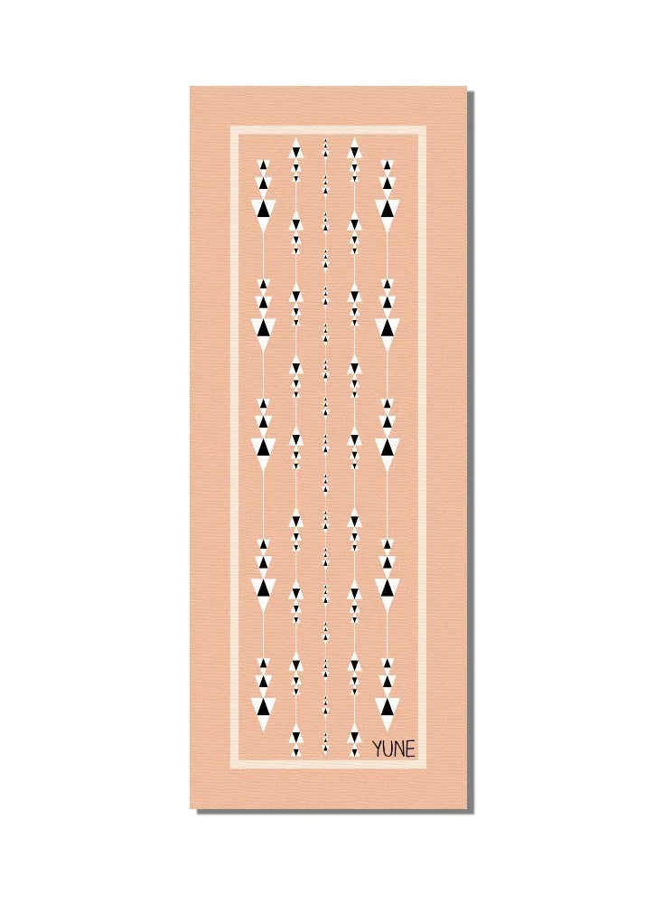 Yoga Mat | 6mm Thick | Tan | Non-Slip | Eco Friendly | Yune Yoga | Margot - Yune Yoga