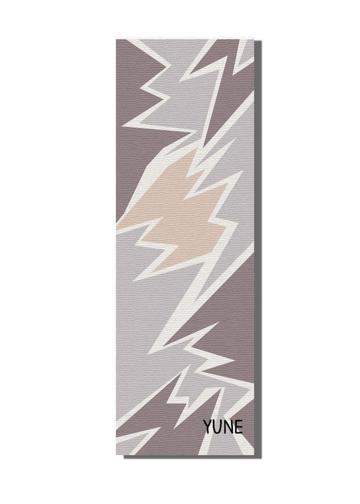 Yoga Mat | 6mm Thick | Grey | Non-Slip | Eco Friendly | Yune Yoga | Oshima - Yune Yoga